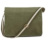 Quadra - Sac bandoulière - toile vintage QD610 - mixte - coloris vert olive