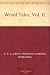 Books : Weird Tales, Vol. II.