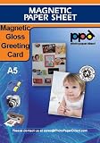 Magnetic Greeting/invitation Card Gloss A5 (10 pack)+10 ENVELOPS