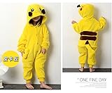 YiTao Deal Anime Pokemon Pikachu Romper Pajamas Costume Cosplay Outfit (Children Size M)