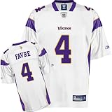 Mens Minnesota Vikings #4 Brett Favre Road Replica Jersey - XL