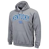 NCAA Men's Kentucky Wildcats Huddle Up Pullover Hood With Kangaroo Pocket (Carbon, Medium)