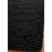 Safavieh SG240L Shag Collection Classic Handmade Black Shag Area Rug, 5-Feet by 8-Feet