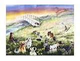 Rainbow Card Company Rainbow Bridge Pet Sympathy Card with Envelope