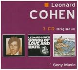 Coffret 3 CD : Songs Of Leonard Cohen / Songs Of Love And Hate / New Skin For The Old Ceremony