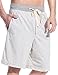 Godsen Men's Elastic Cotton Pocket Short Lounge Shorts