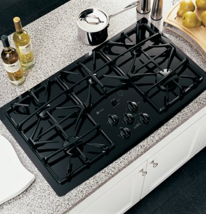 Compare Great Ge Profile Jgp970sekss 36 Gas Cooktop With 5 Sealed