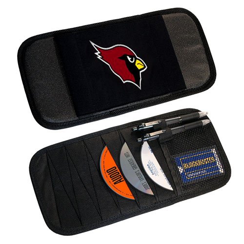 Arizona Cardinals Team Promark 12-Disc CD Visor and Organizer