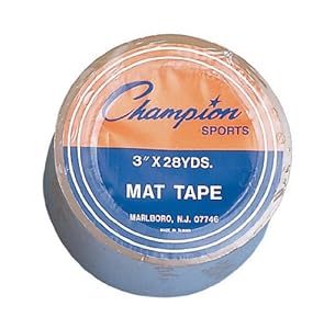 Champion Sports Mat Tape Roll (3-Inch Width x 84-Feet Length)