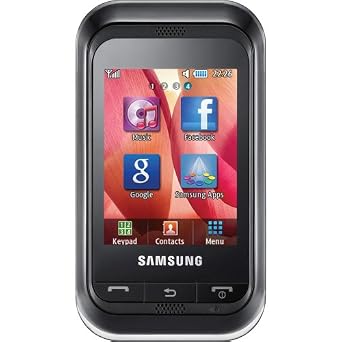 Samsung C3303 Champ Unlocked QuadBand Touchscreen Phone with 