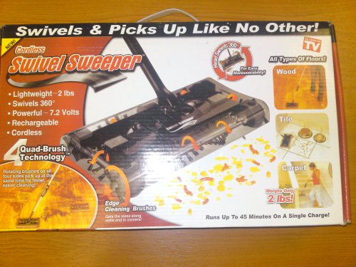 New cordless Swivel Sweeper
