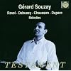 G�rard Souzay Sings Ravel, Debussy, Chausson, Duparc
