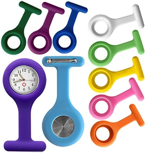 10 Pieces Nurse Brooch Fob Shell Watch Brand New