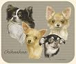 David Kiphuth Dog Breeds Chihuahua Mousepad Mouse Pad