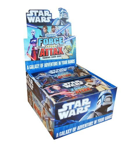 --- - Star Wars Force Attax présentoir boosters (47) *ALLEMAND* --- EM