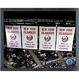 New York Islanders NHL Stanley Cup Banner (Size: 12" x 15") Framed