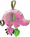Gund Baby Stripe Elephant Activity Toy - Pink