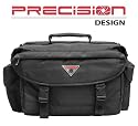 Precision Design 2000 Digital SLR Camera System Case/Gadget Bag for Canon Rebel T1i, XS, XSi, XTi, XT, EOS 1D, 1Ds Mark II III IV, 5D, 50D, 40D & 7D Digital SLR Cameras -- Holds & Protects Your SLR Camera with zoom lens attached, Plus 4 Extra Lenses, Flash & Accessories