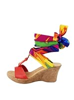 Dolceamore Sandalias de cuña (Naranja)