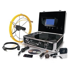 Video Snake SWJ-3188D Pipe and Wall Inspection Color Camera System