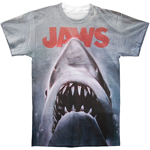 Jaws Poster Mens Sublimation Shirt