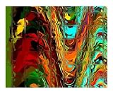 Artist`s Block II Abstract Photographic Poster Print by Ruth Palmer, 24x20