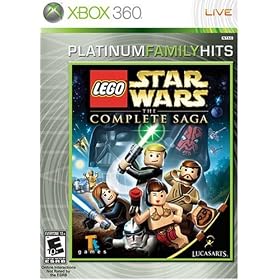 Click here to buy Lego Star Wars: The Complete Saga by Lucas Arts.
