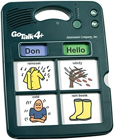 GoTalk 4-Plus- Alternative Communication Aid