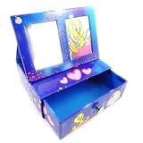 Coffret &agrave; Bijoux "Titi" bleu