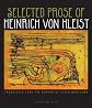 Selected Prose of Heinrich von Kleist