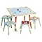 Levels of Discovery Alphabet Soup Table and 4 Stool Set
