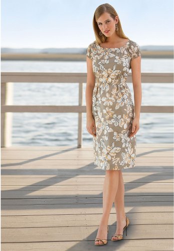 BOSTON DESIGN STUDIO Floral Print Dress