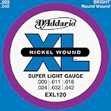 DAddario EXL120 Electric Guitar Strings 10-Pack