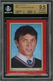 2005 06 Upper Deck BeeHive Alexander Ovechkin Washington Capitals Hockey Rookie Card #102 (Red Border) - Professionally graded by Beckett as a BGS 9.5 GEM MINT !