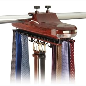 Battery Operated Motorized Revolving Tie Rack Organizer