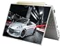 Bundle Monster MINI NETBOOK Laptop Notebook Skin Sticker Cover Art Decal - 7" 8" 9" 10" - Fit HP Dell Asus Acer Eee Compaq MSI - White Race Car