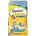 TEMPTATIONS Cheezy Middles Treats for Cats Tuna and Cheese Flavor 2.47 Ounces (Pack of 12)
