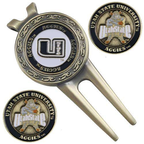 Utah State Aggies Divot Tool & Ball Marker Set