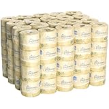 Georgia-Pacific Preference 18280/01 White 2-Ply Embossed Bathroom Tissue, 4.05" Length x 4" Width