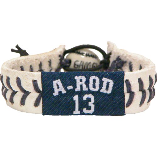 MLB Alex Rodriguez Authentic Jersey Bracelet