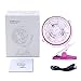 Clip On Desk Fan USB Table Fans (USB OR Battery Powered, Quietness)(violet)