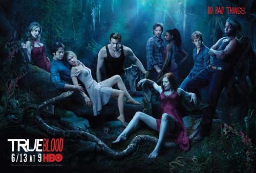 True Blood HBO TV POSTER 11x17 SEASON 3 2010 CAST