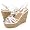 Soda Dealer Wedges Silver 7 Silver