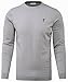 Mens Pullover Sweaters Long Sleeve Fashion Knit Cotton Regular Fit