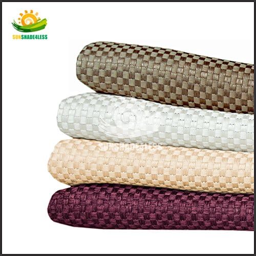 Curtain4less Modern Basket Weave Woven Heat Treatment Hotel Premium Quality Curtains 52" W X 84" L Grey, 1 Pair