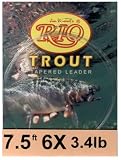 RIO Knotless Tapered Leaders Size: 3x; Length: 9 feet