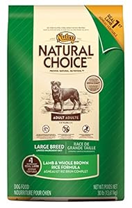 NATURAL CHOICE Limited Ingredient Diet Large Breed Adult Lamb and Whole Brown Rice Formula - 30 lbs. (13.61 kg)