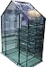 Outdoor Living : Walk-in Garden Greenhouse Green House with 4 Shelves