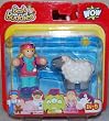 Wow Toys Best Buddies White Sheep with Little Girl in Pink Jacket 2 Pieces