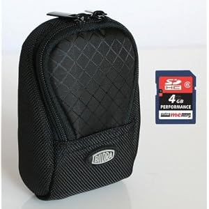 KIT Softbag Kameratasche + SDHC Card 4GB CLASS 6 (passende Modelle: Siehe Produktdetails) KIT Softbag Kameratasche + SDHC Card 4GB CLASS 6 (passende Modelle: Siehe Produktdetails)
